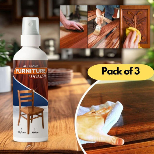 All In One Furniture Polish 450 grms Pack of 3